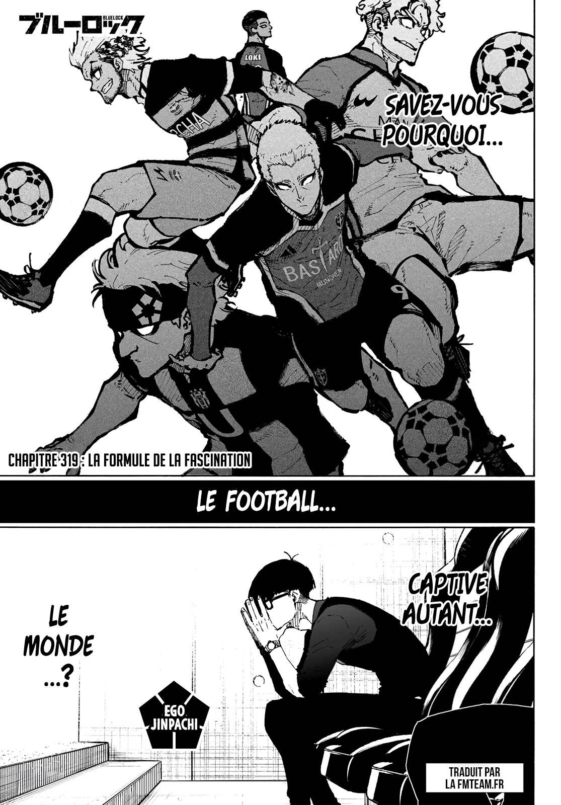 Lecture en ligne Blue Lock 319 page 1