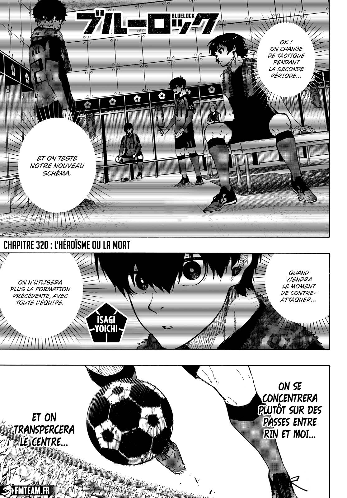 Lecture en ligne Blue Lock 320 page 1