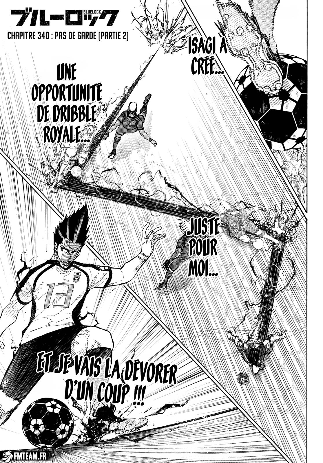 Lecture en ligne Blue Lock 340.2 page 1