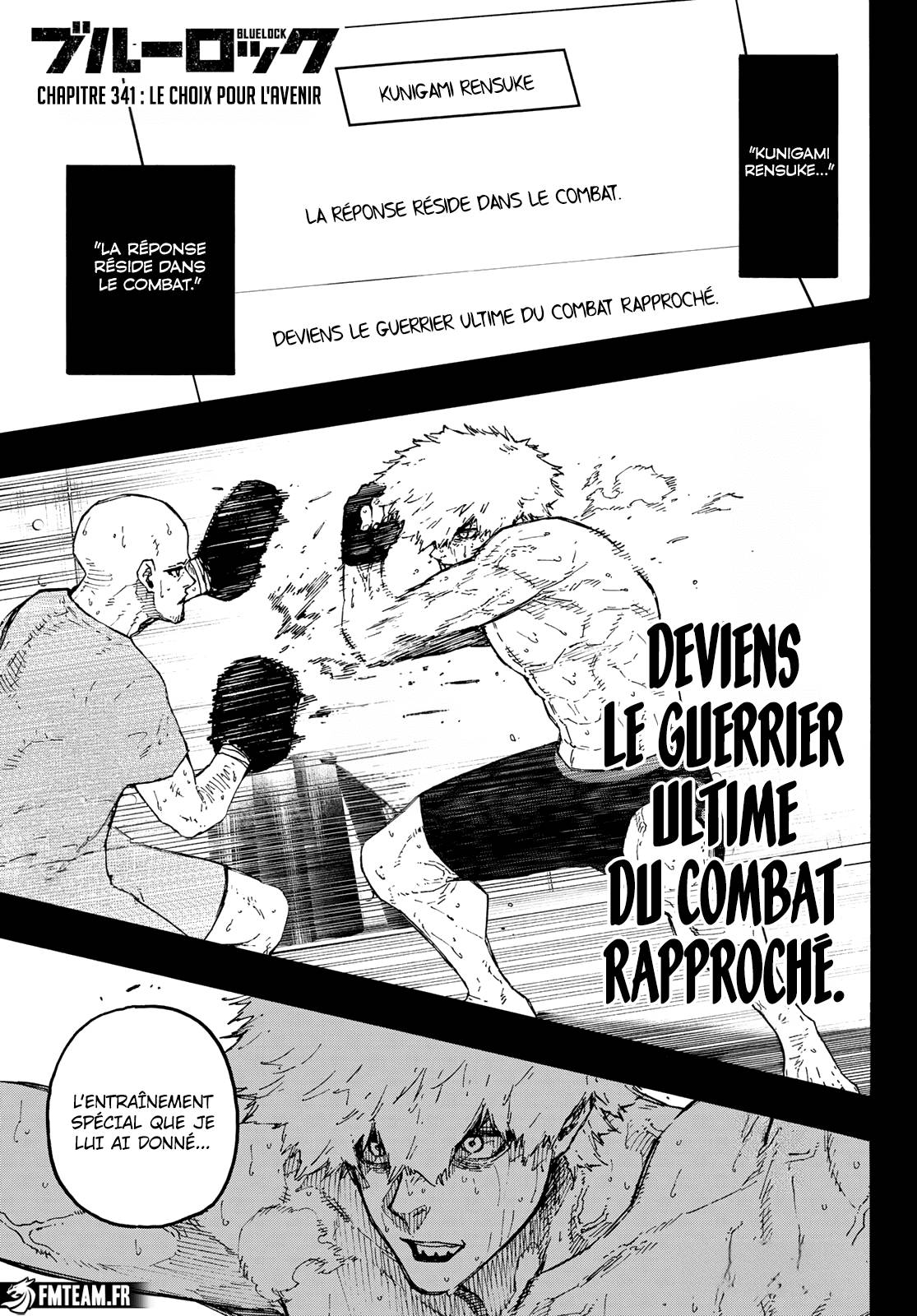 Lecture en ligne Blue Lock 341 page 1