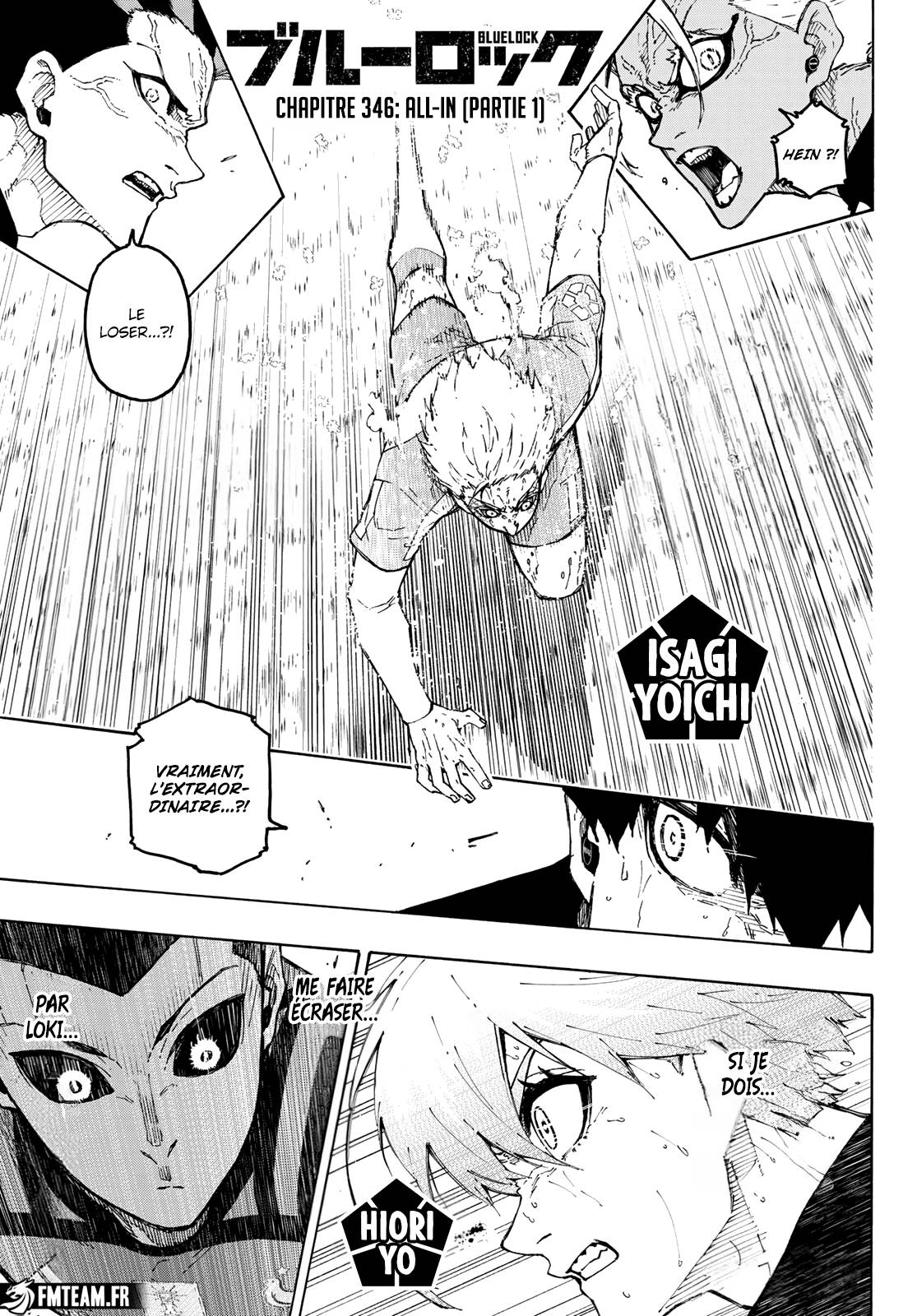 Lecture en ligne Blue Lock 346.1 page 1