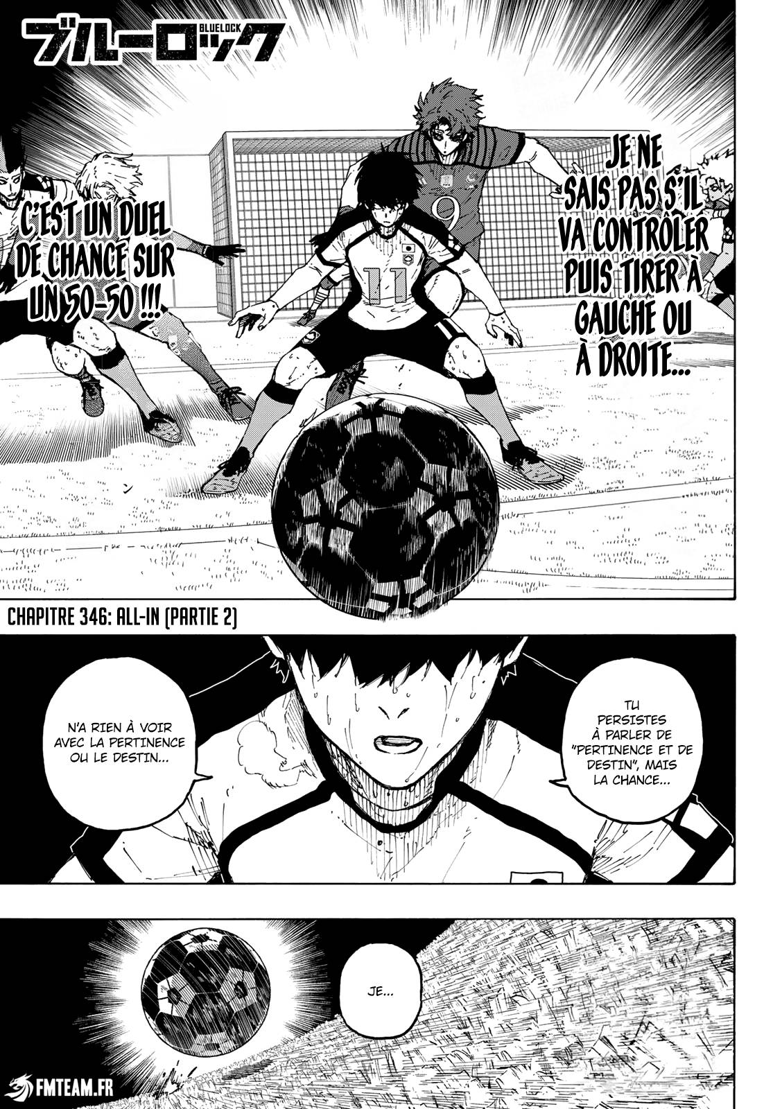 Lecture en ligne Blue Lock 346.2 page 1