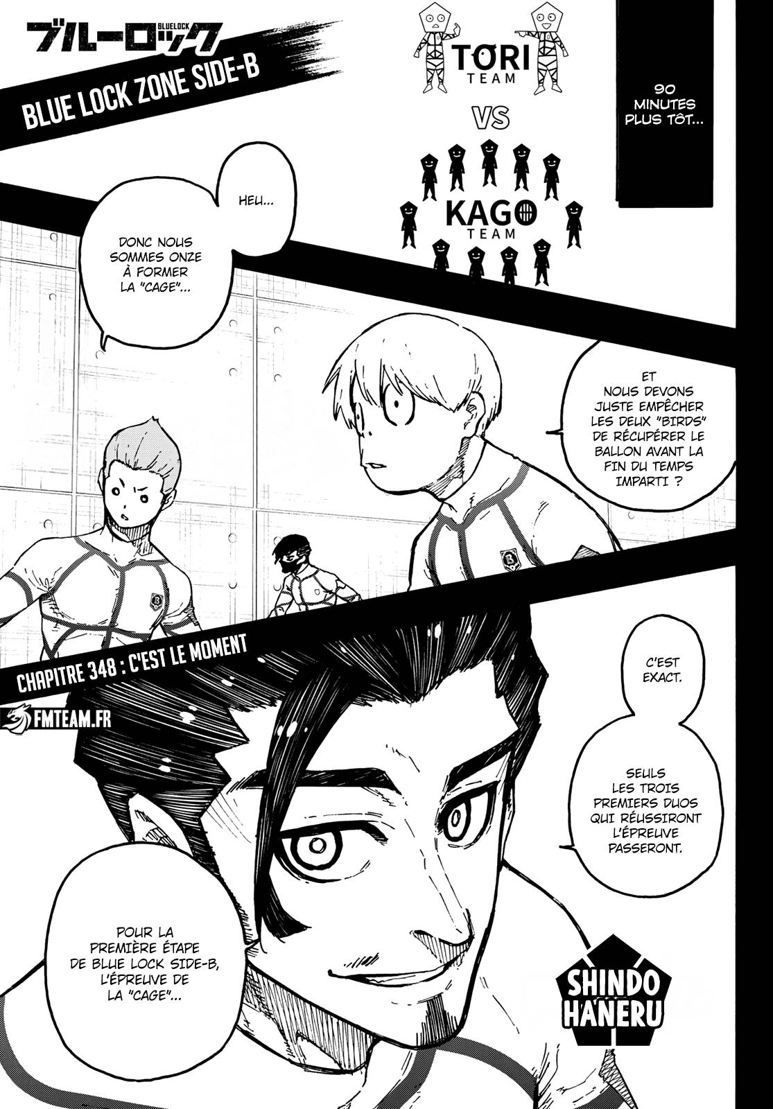 Lecture en ligne Blue Lock 348 page 1