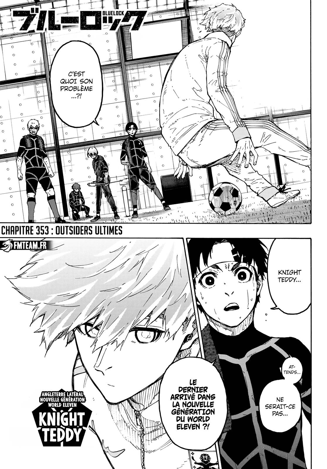 Lecture en ligne Blue Lock 353 page 1