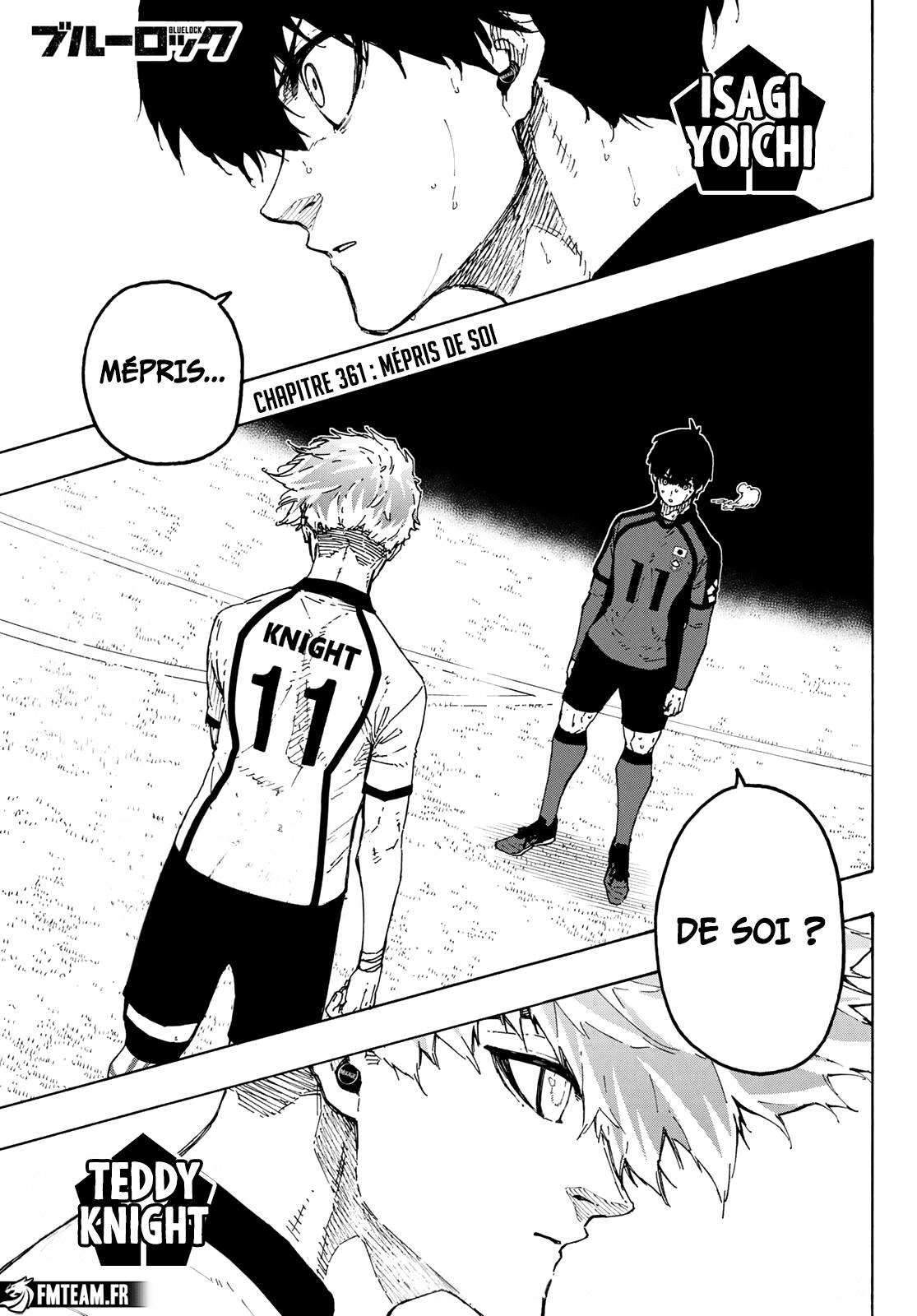 Lecture en ligne Blue Lock 361 page 1