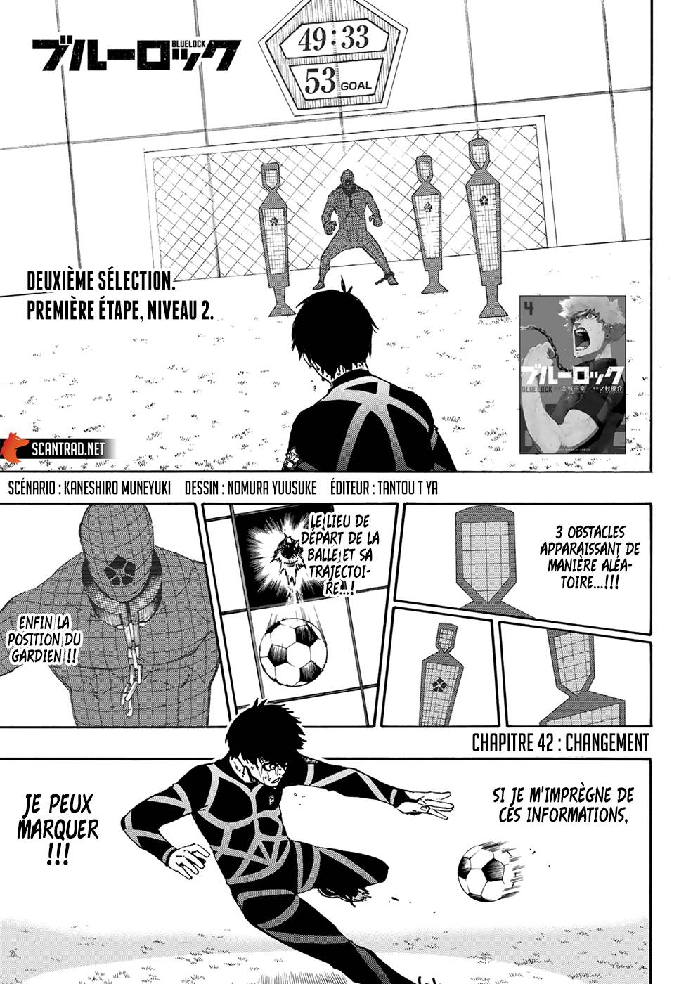 Lecture en ligne Blue Lock 42 page 1