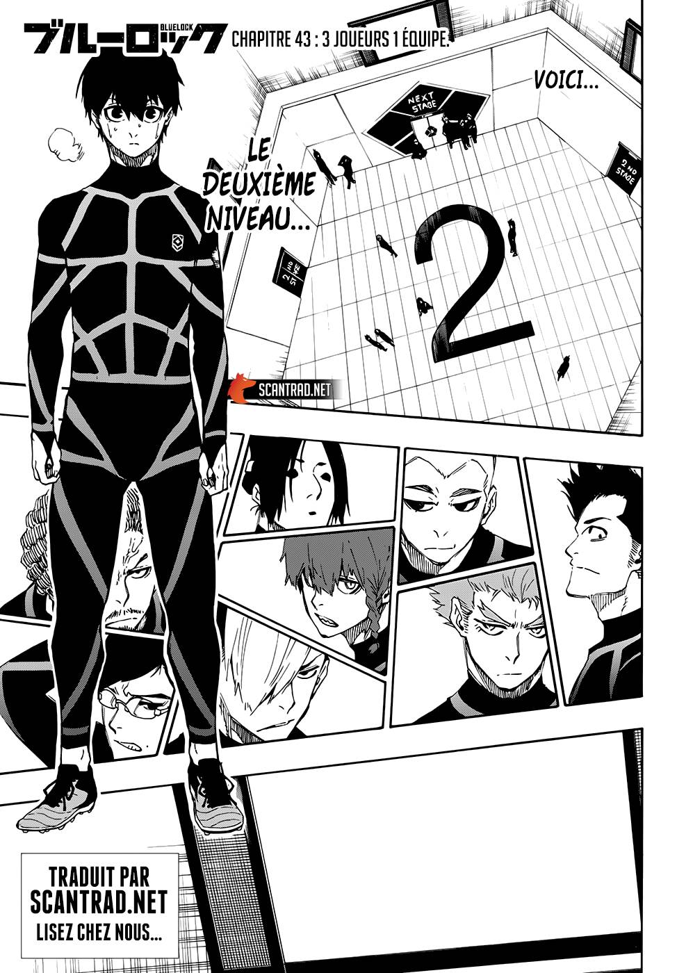 Lecture en ligne Blue Lock 43 page 1