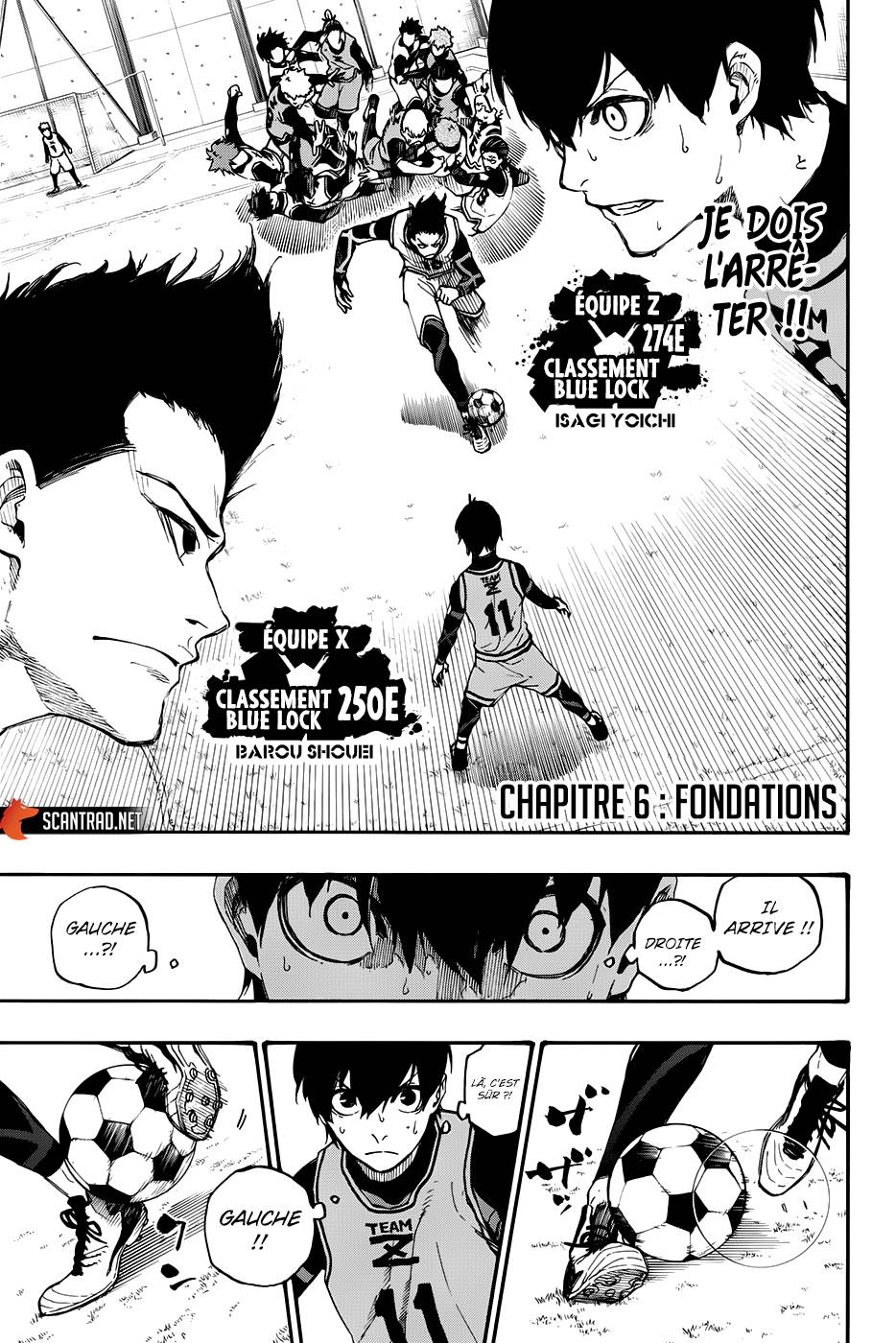 Lecture en ligne Blue Lock 6 page 1