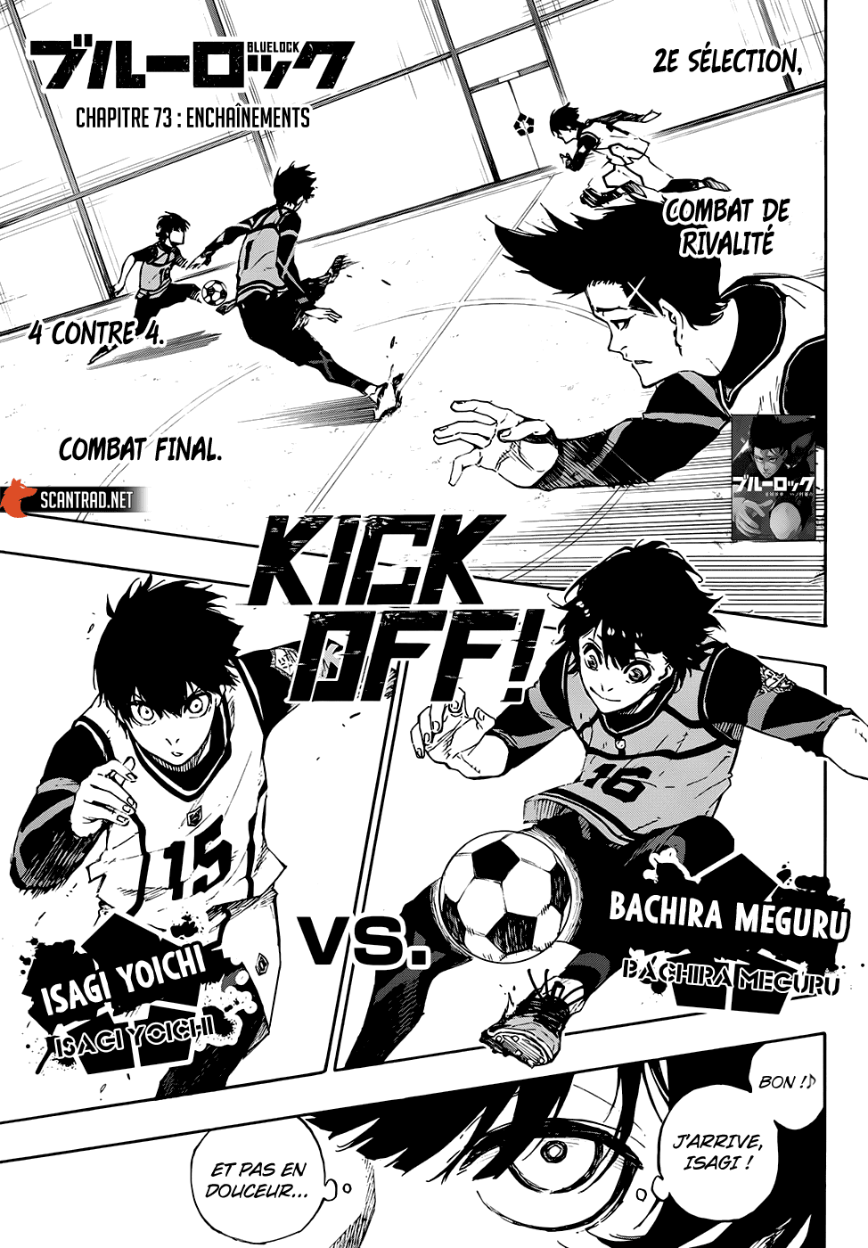 Lecture en ligne Blue Lock 73 page 1