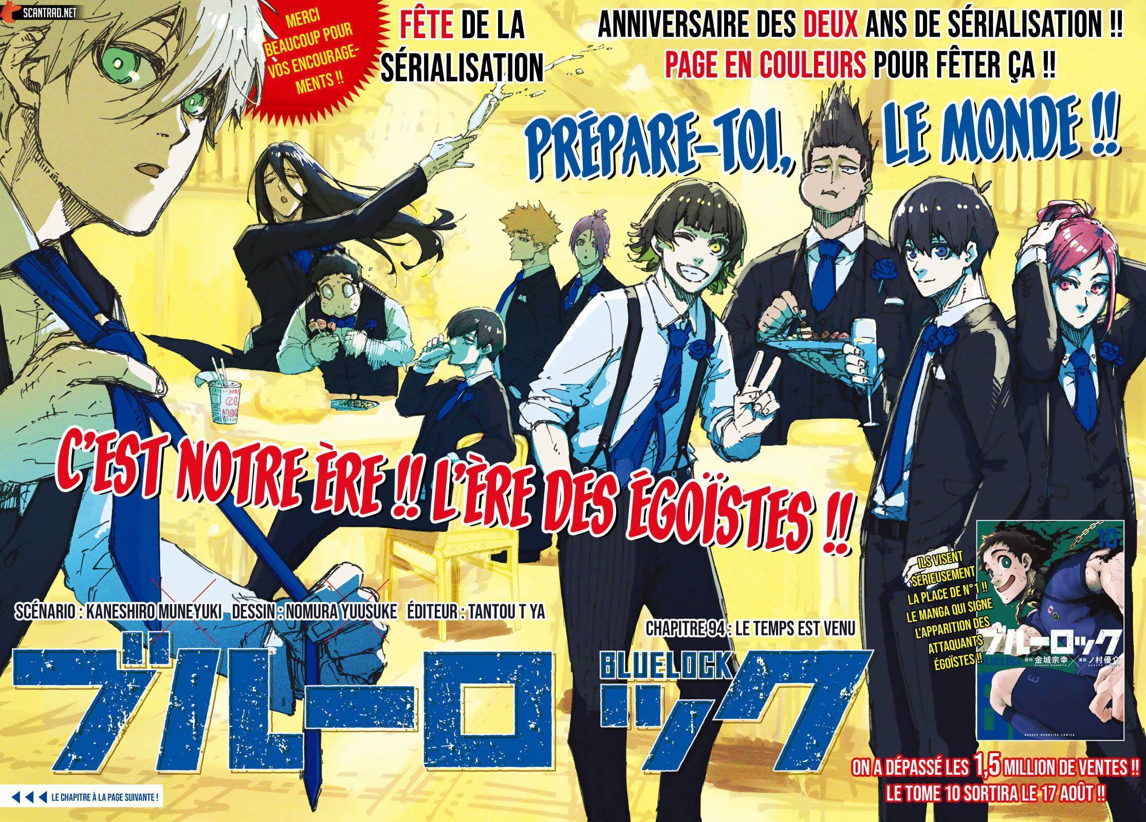 Lecture en ligne Blue Lock 94 page 1