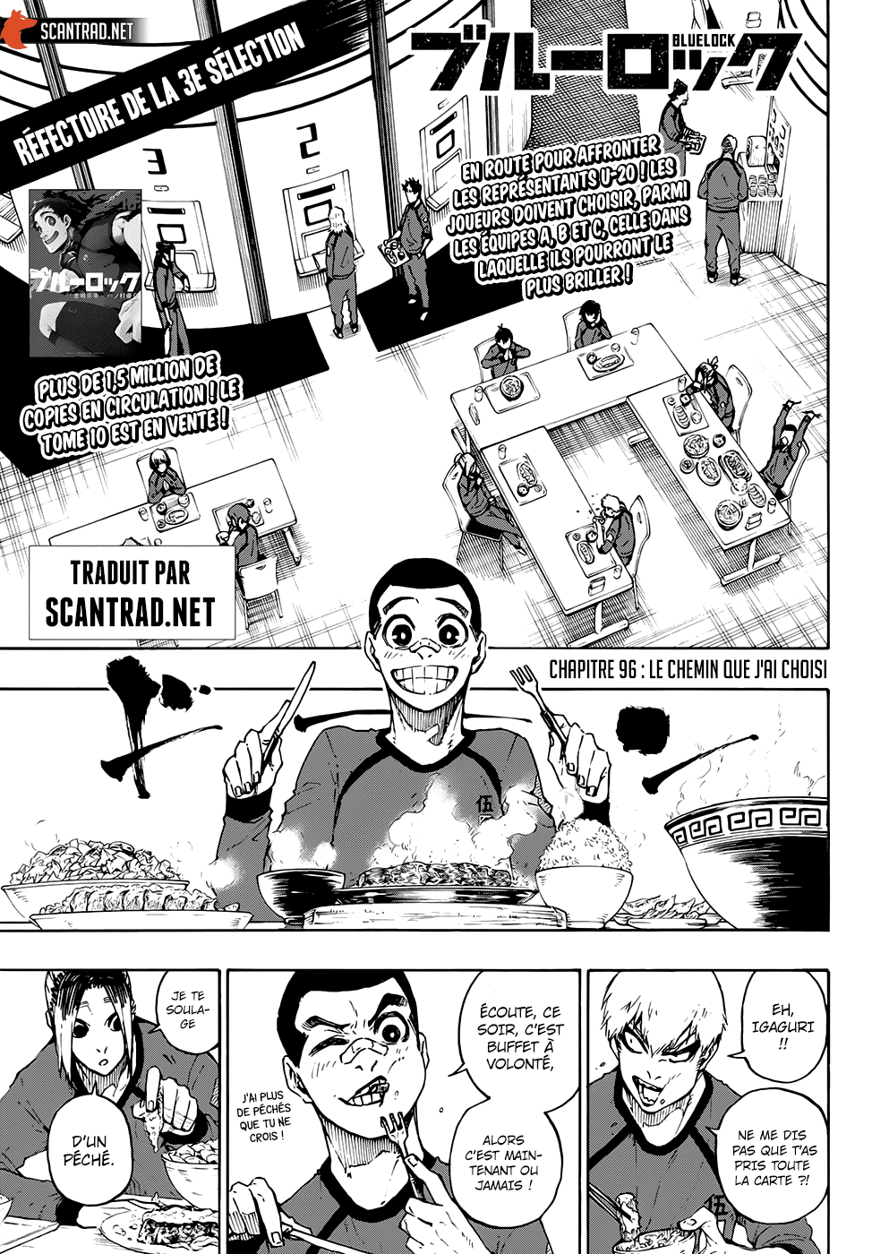 Lecture en ligne Blue Lock 96 page 1