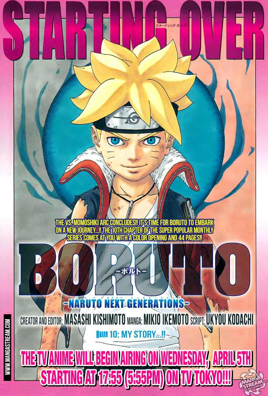 Lecture en ligne Boruto 10 page 1
