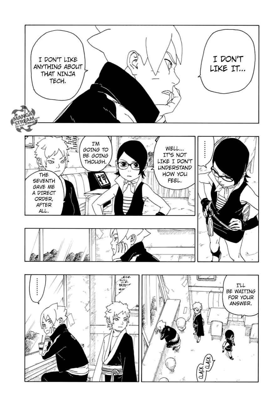 Lecture en ligne Boruto 17 page 22