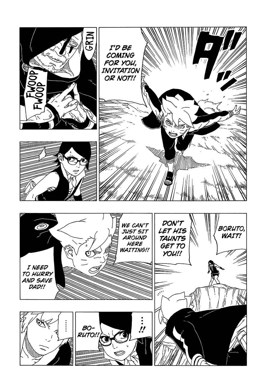 Lecture en ligne Boruto 40 page 17
