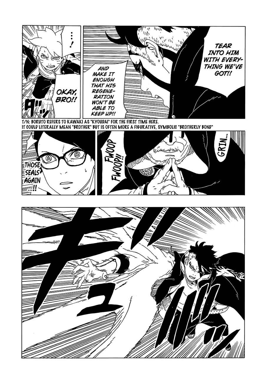 Lecture en ligne Boruto 40 page 22
