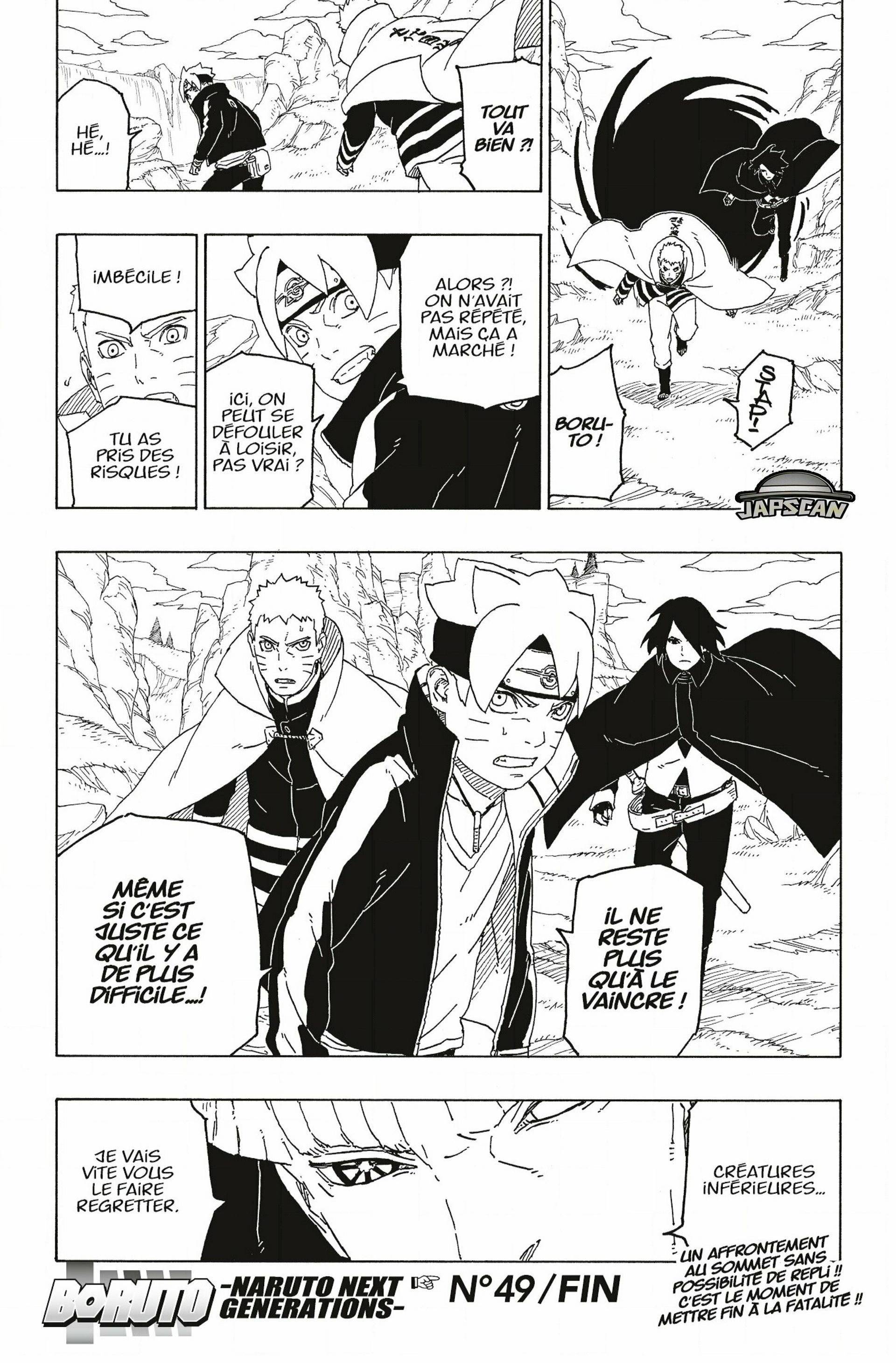 lecture en ligne Boruto 49 page 40