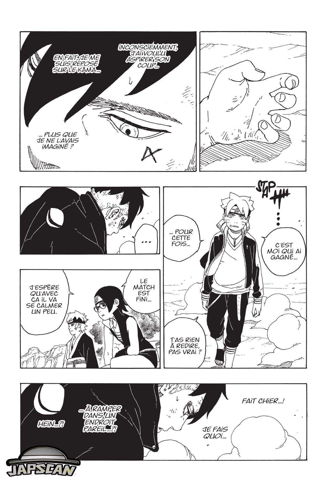 Lecture en ligne Boruto 58 page 37