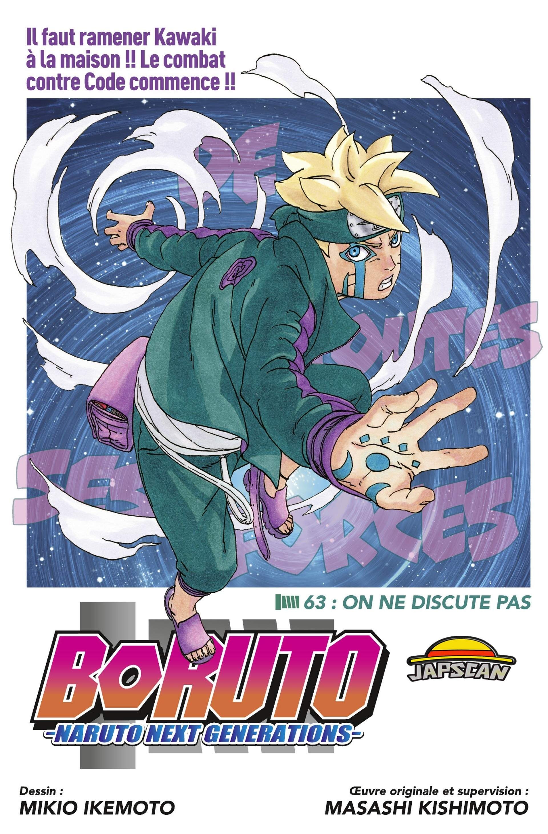 Lecture en ligne Boruto 63 page 1