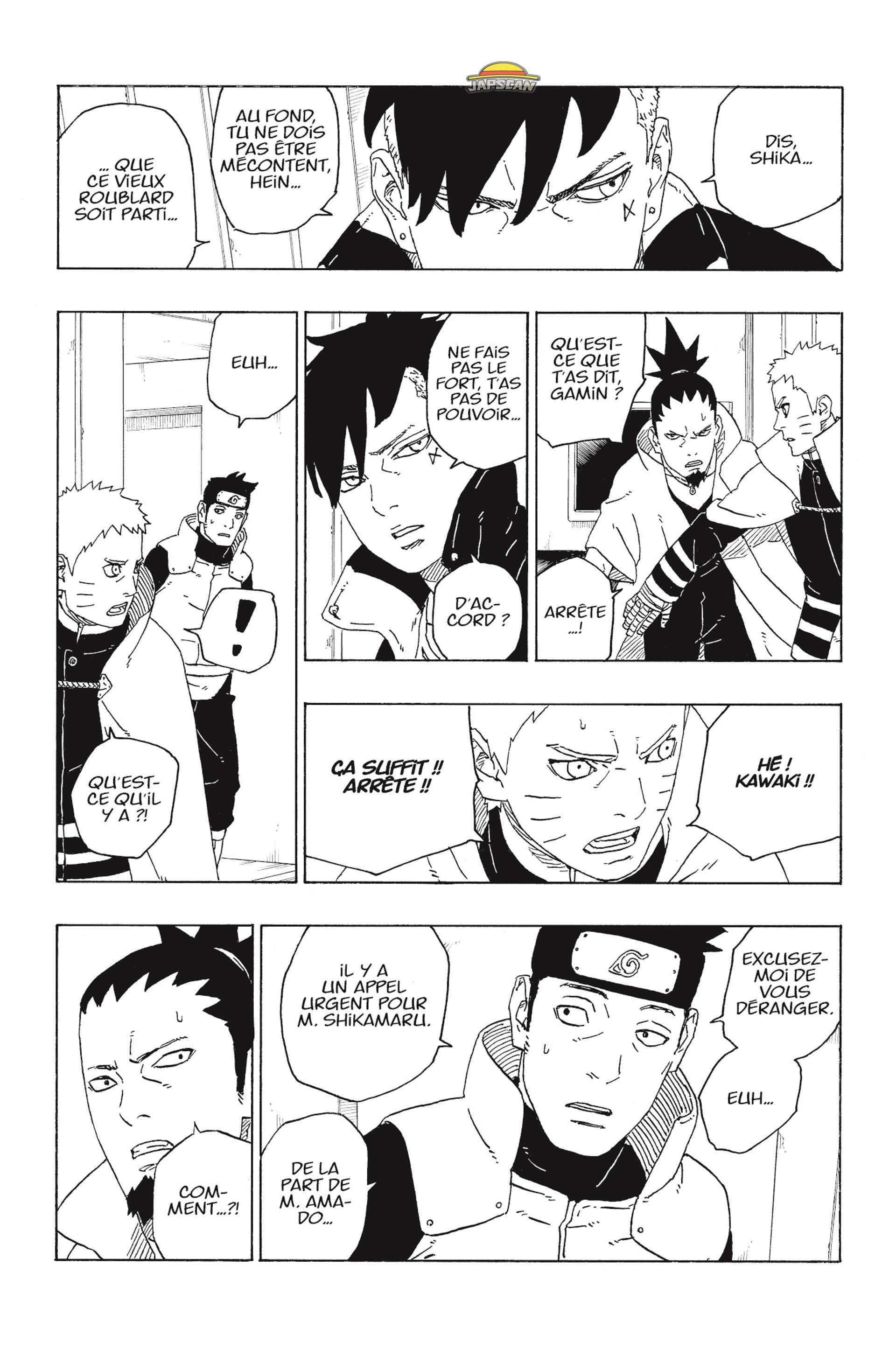Lecture en ligne Boruto 72 page 3