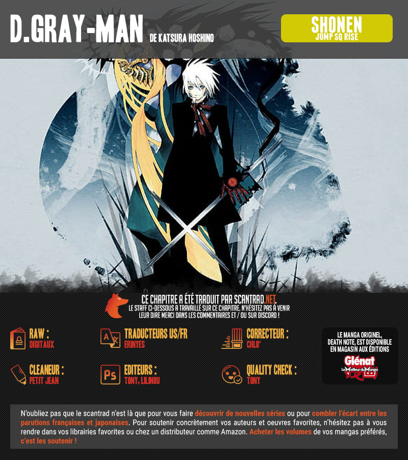 Lecture en ligne D Gray Man 236 page 3