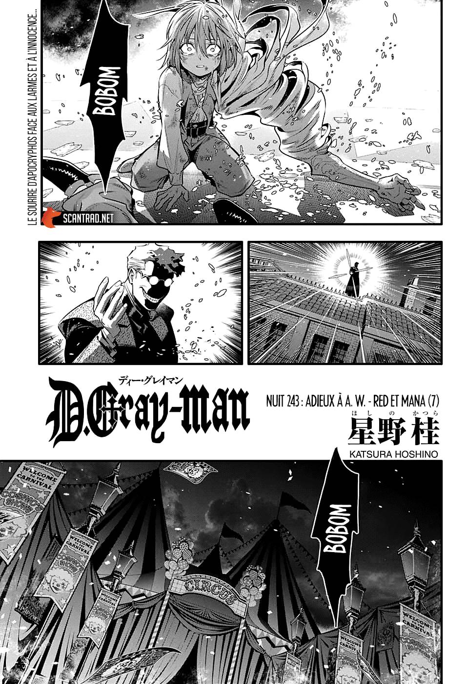 Lecture en ligne D Gray Man 243 page 4