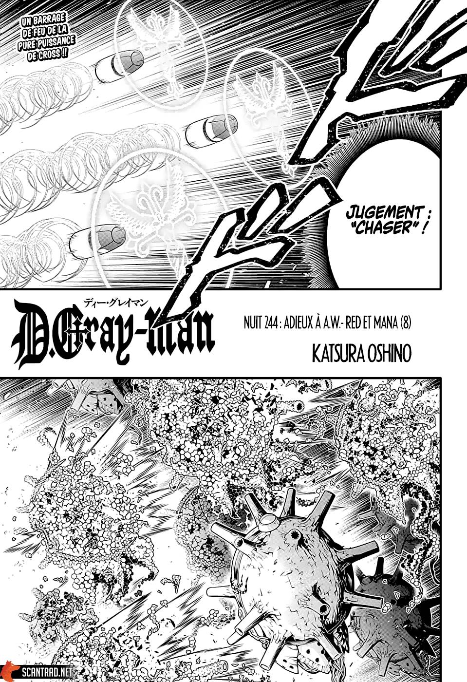 Lecture en ligne D Gray Man 244 page 2
