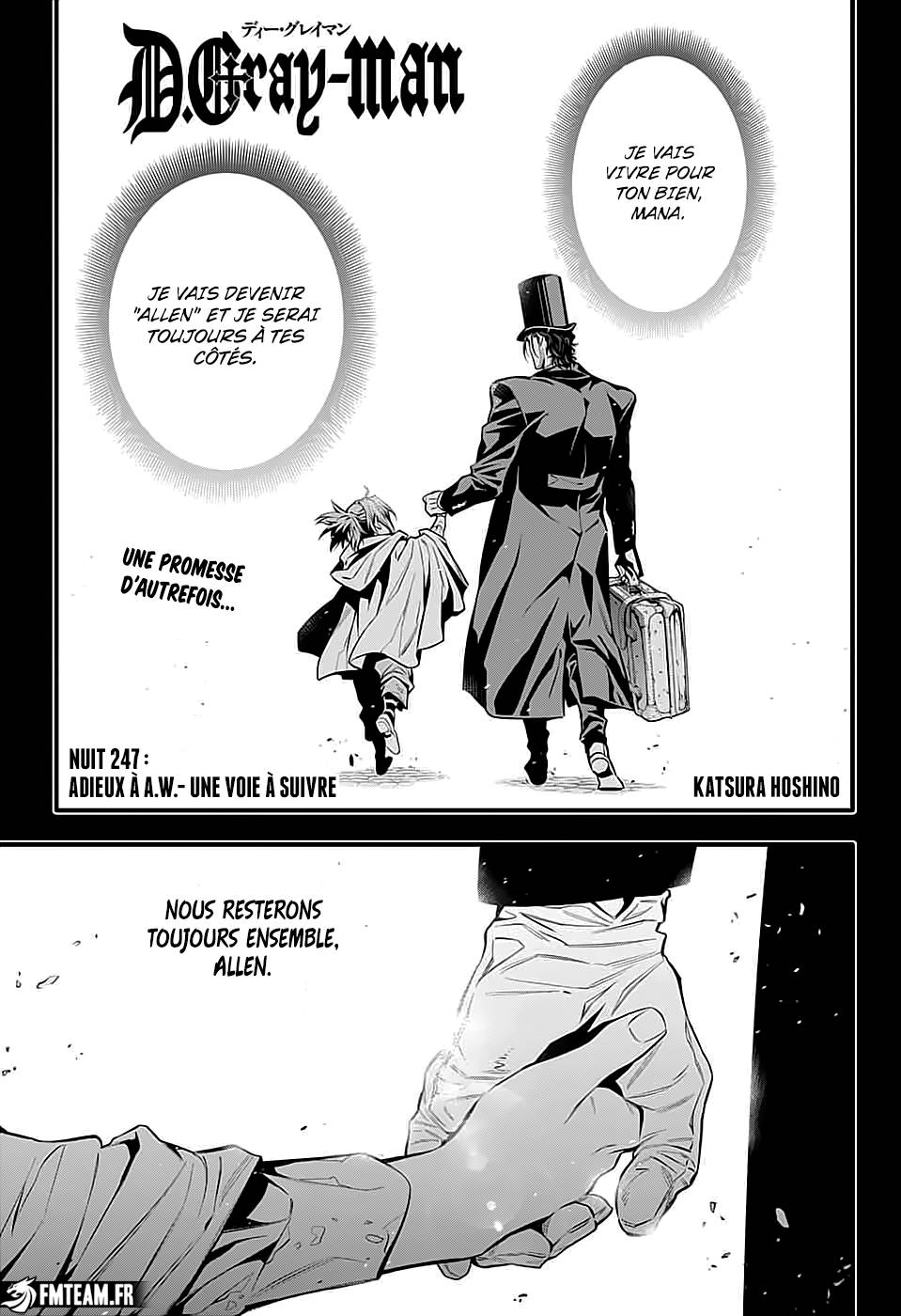 Lecture en ligne D Gray Man 247 page 1