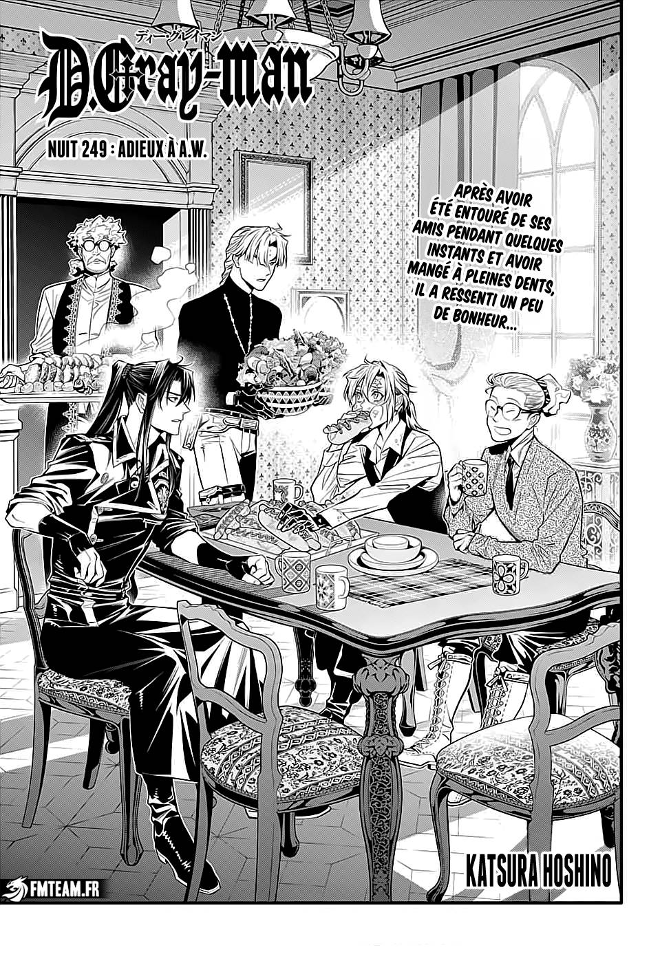 Lecture en ligne D Gray Man 249 page 1