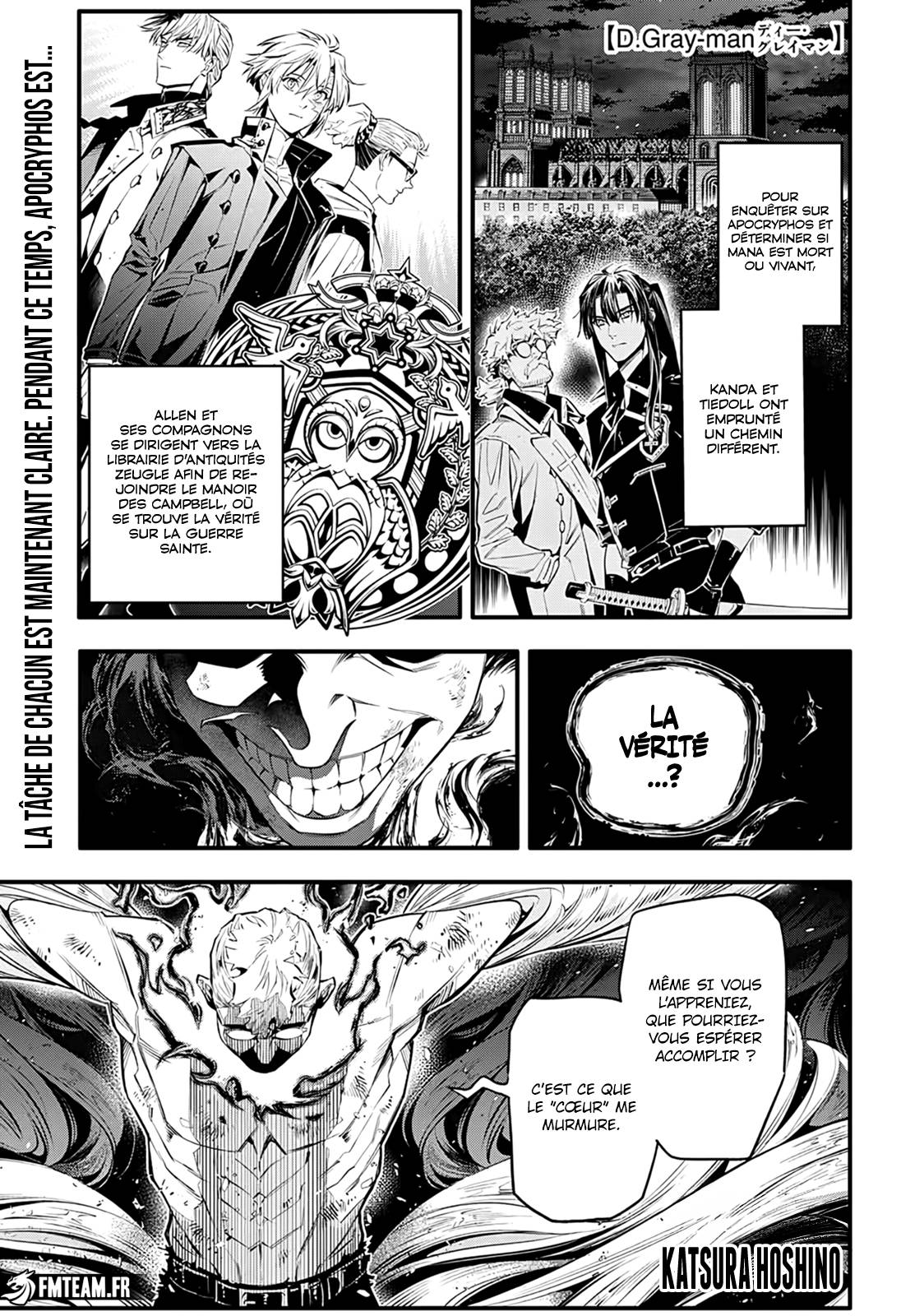 Lecture en ligne D Gray Man 250 page 3