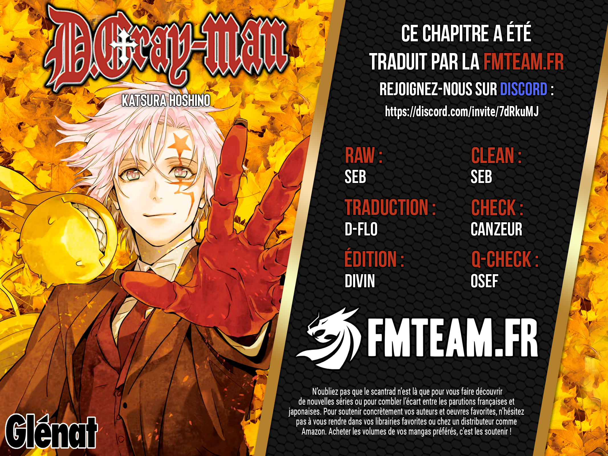 Lecture en ligne D Gray Man 258 page 2