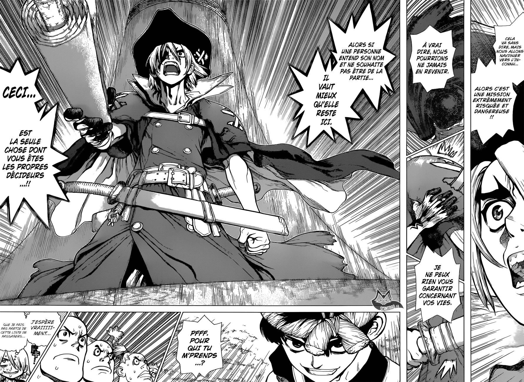 Lecture en ligne Dr Stone 100 page 5
