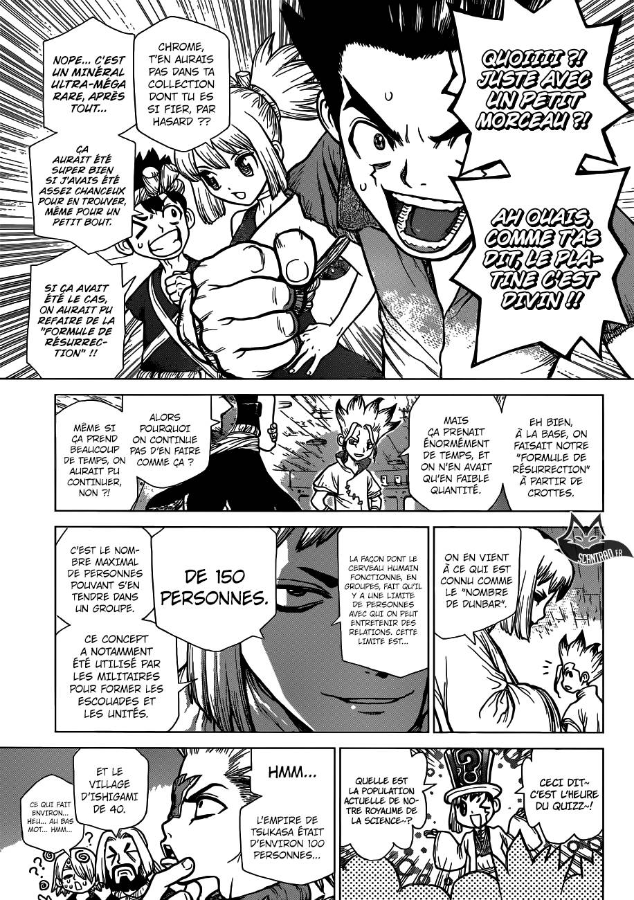 Lecture en ligne Dr Stone 101 page 11
