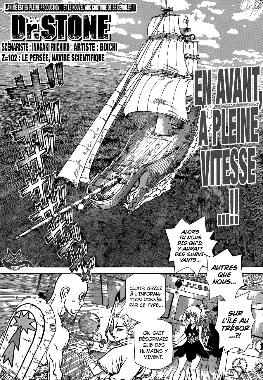 Lecture en ligne Dr Stone 102 page 1