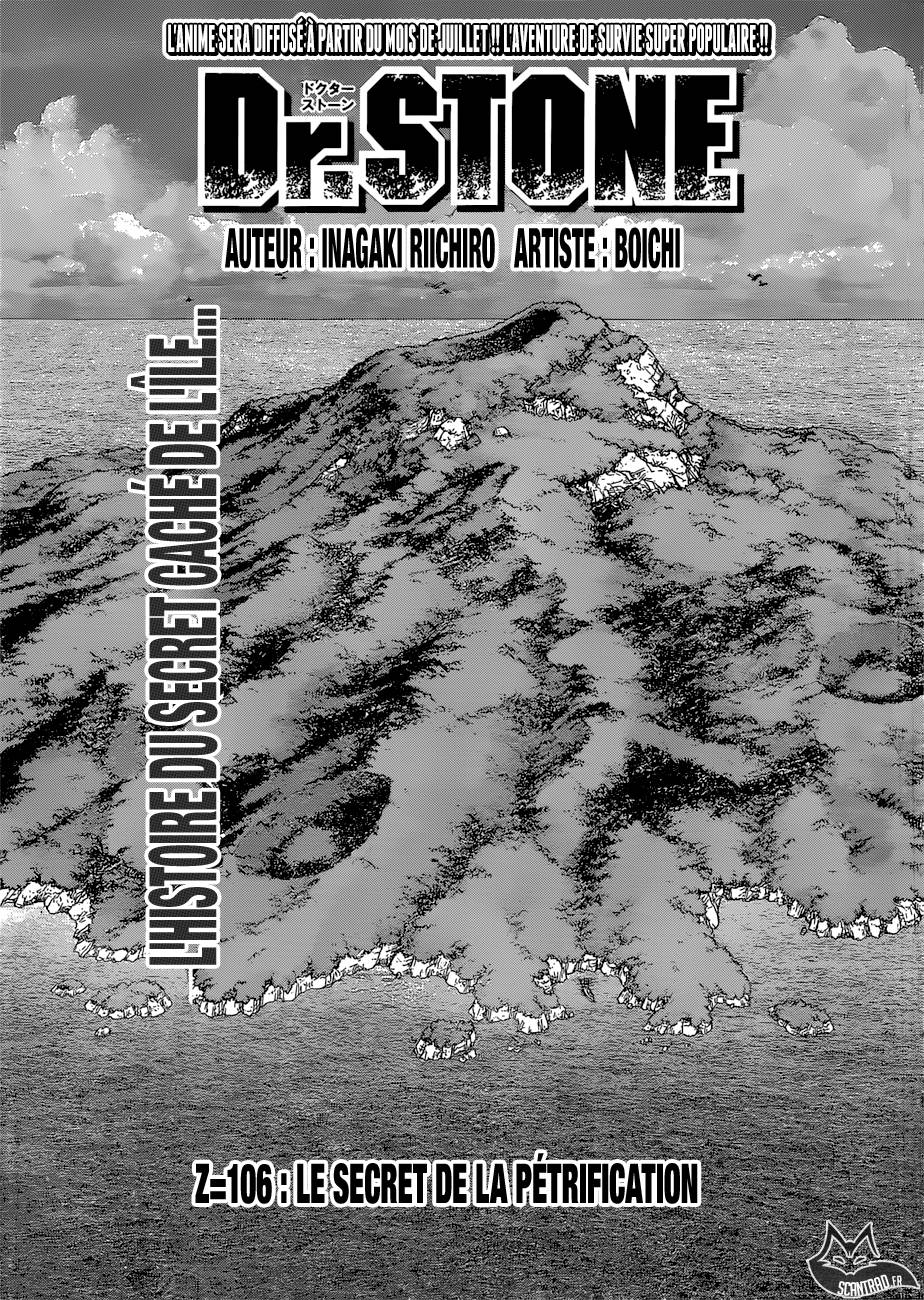 Lecture en ligne Dr Stone 106 page 1