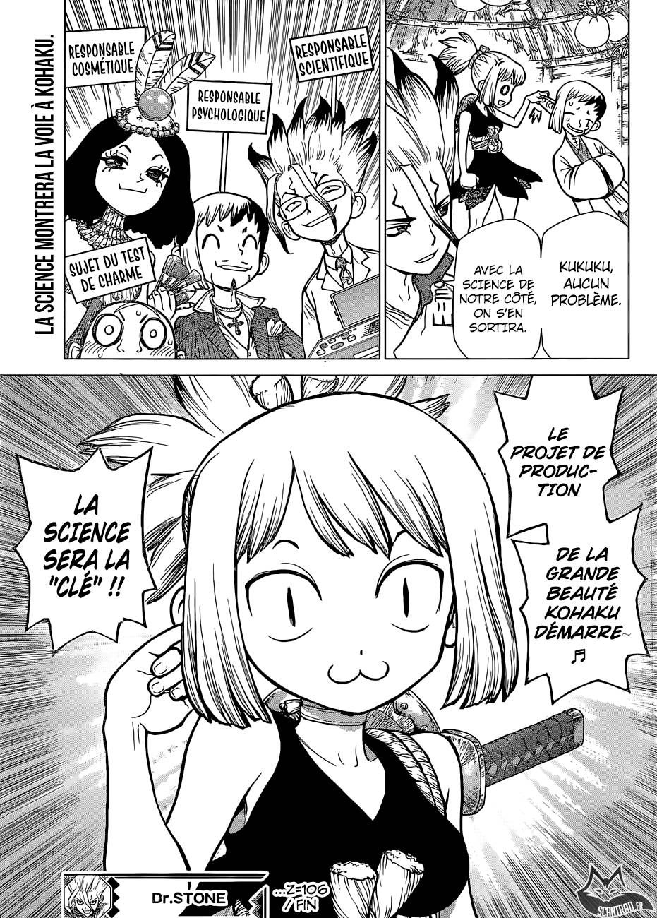lecture en ligne Dr Stone 106 page 19