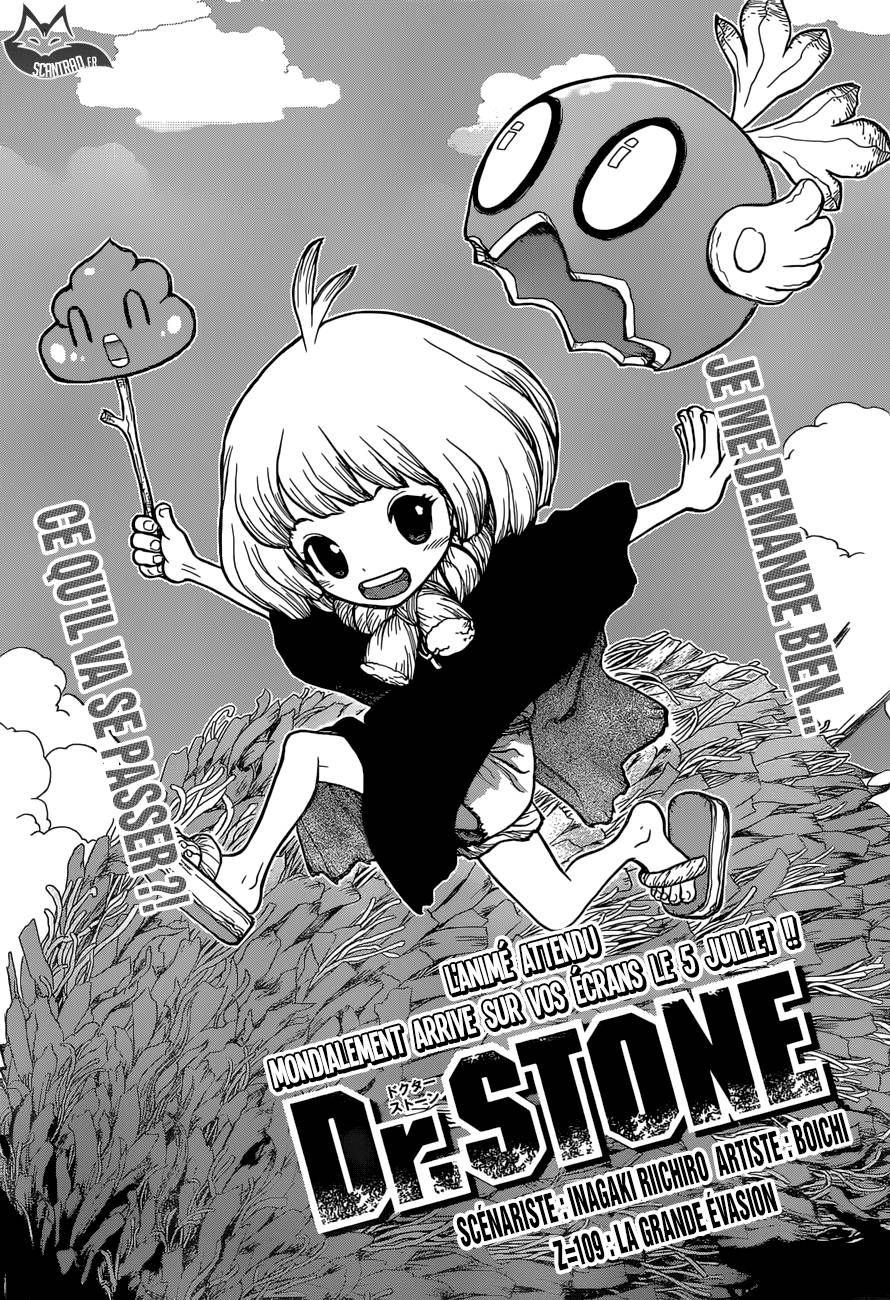 Lecture en ligne Dr Stone 109 page 1