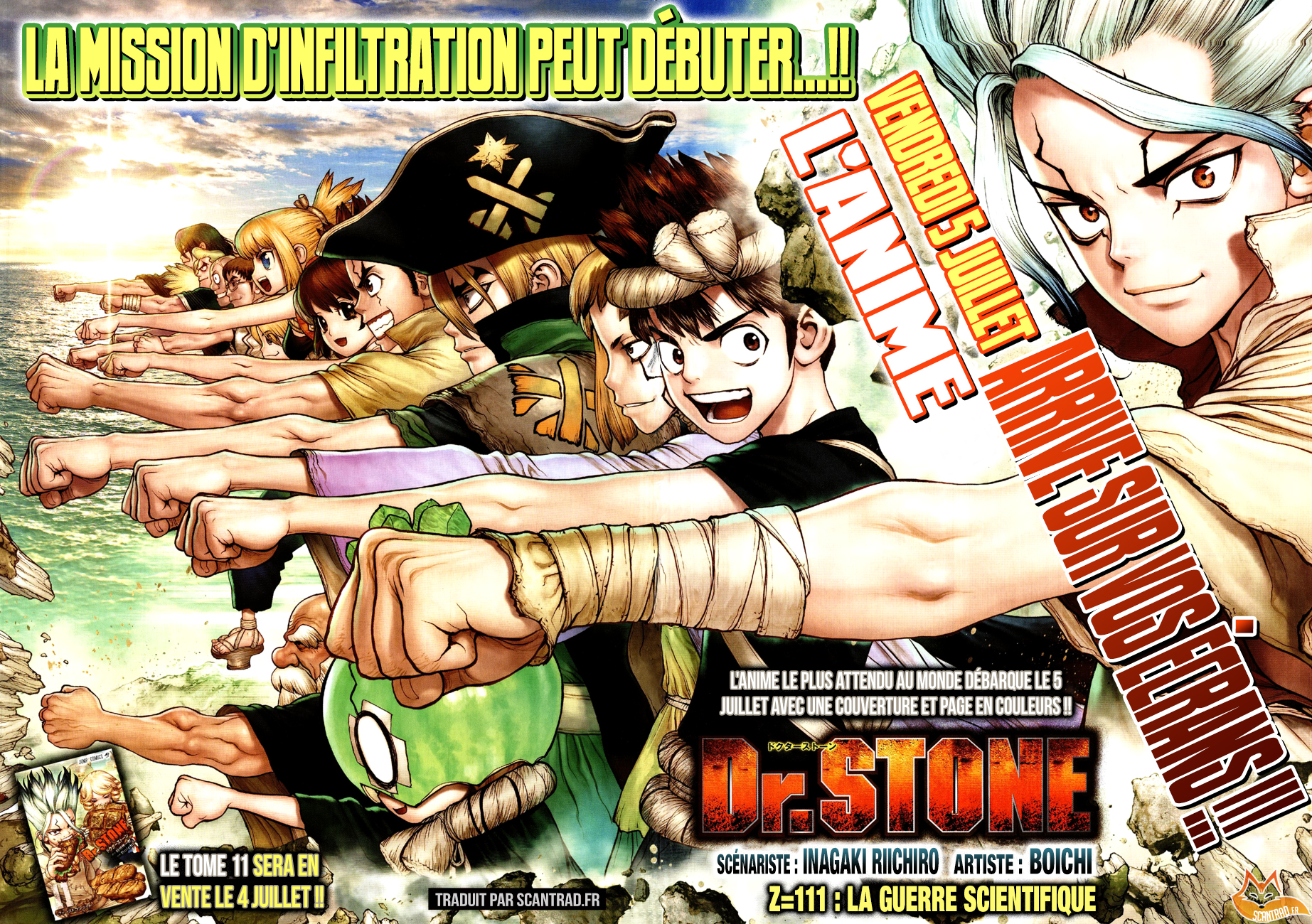 Lecture en ligne Dr Stone 111 page 4