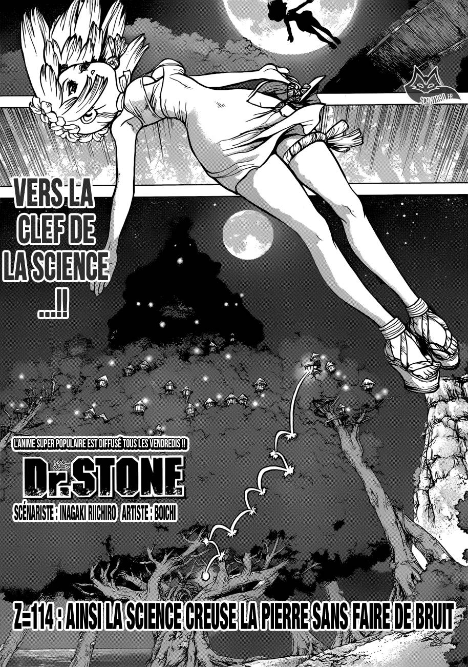 Lecture en ligne Dr Stone 114 page 1