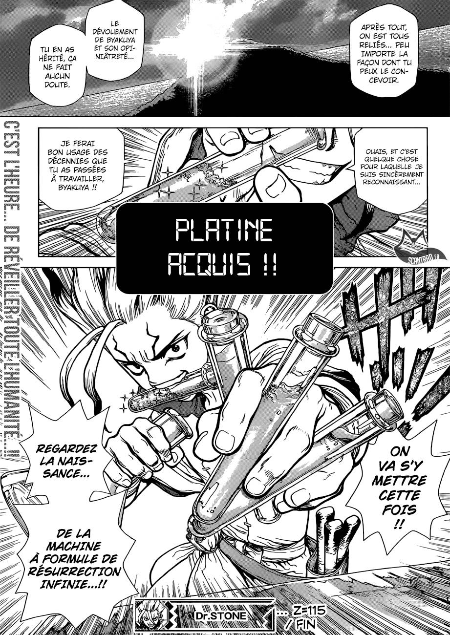 lecture en ligne Dr Stone 115 page 19