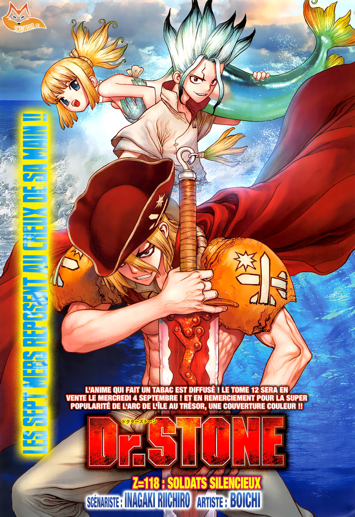 Lecture en ligne Dr Stone 118 page 1