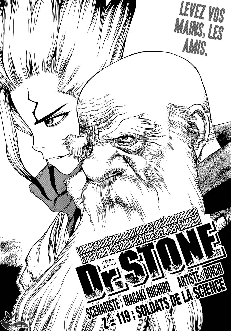 Lecture en ligne Dr Stone 119 page 1