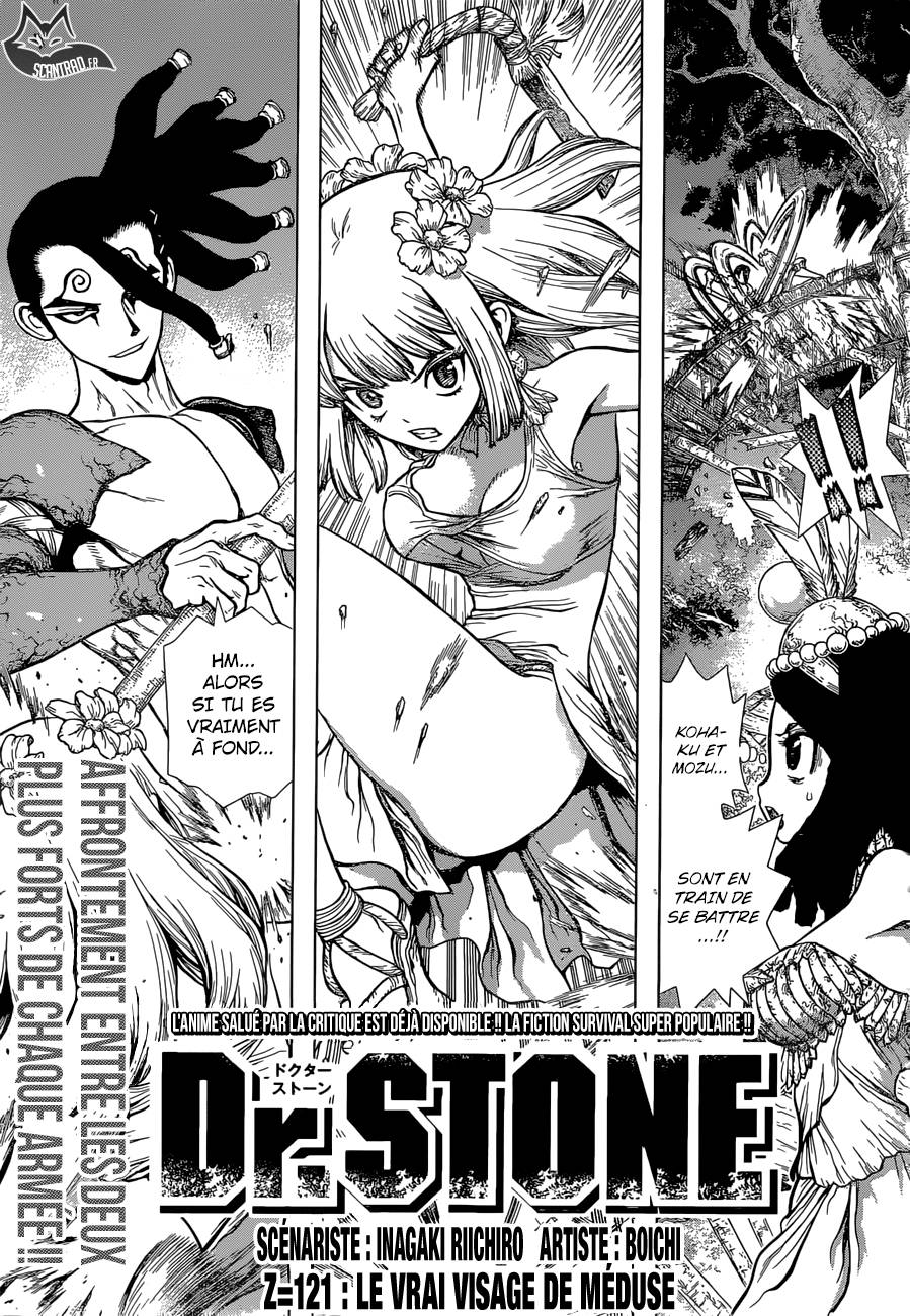 Lecture en ligne Dr Stone 121 page 1