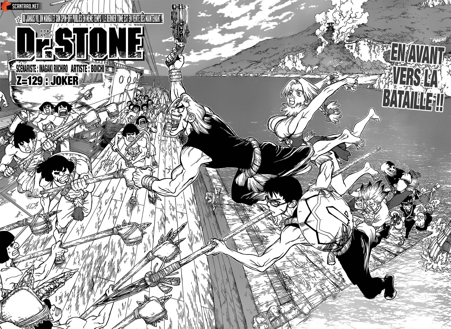 Lecture en ligne Dr Stone 129 page 3