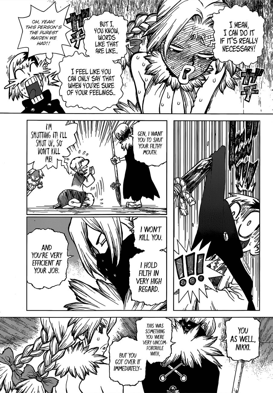 Lecture en ligne Dr Stone 130 page 11