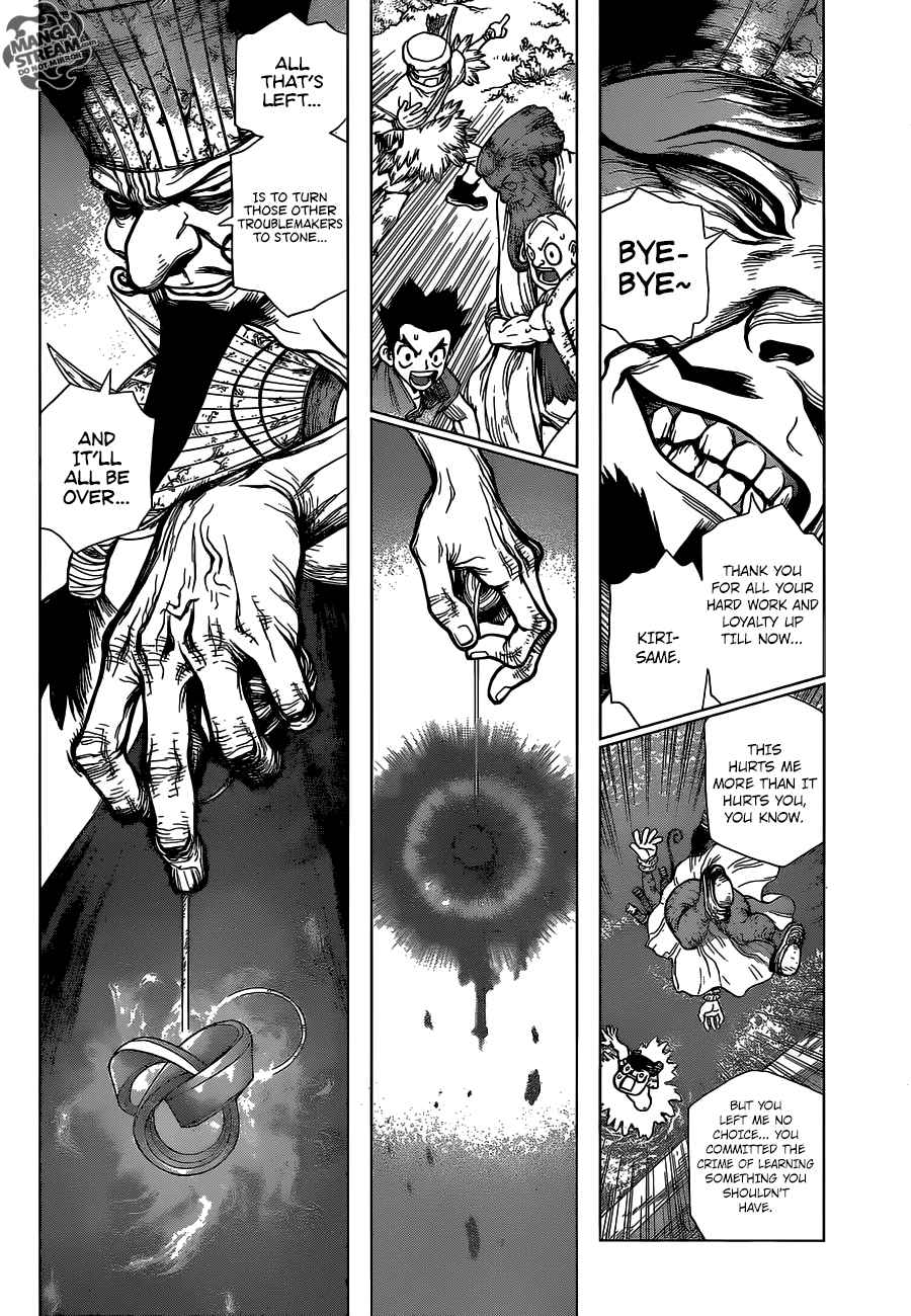 Lecture en ligne Dr Stone 131 page 15