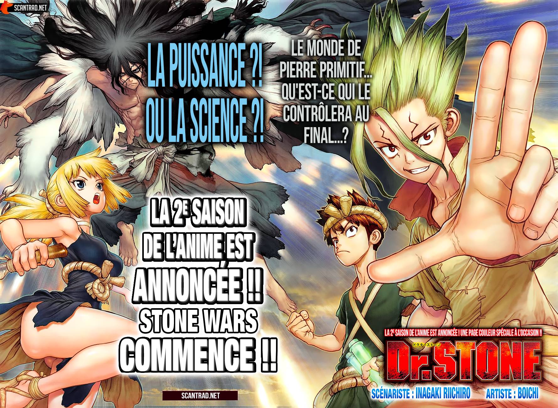 Lecture en ligne Dr Stone 133 page 1