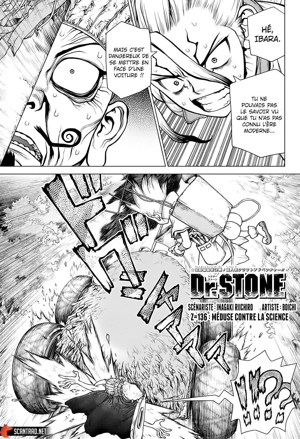 Lecture en ligne Dr Stone 136 page 1
