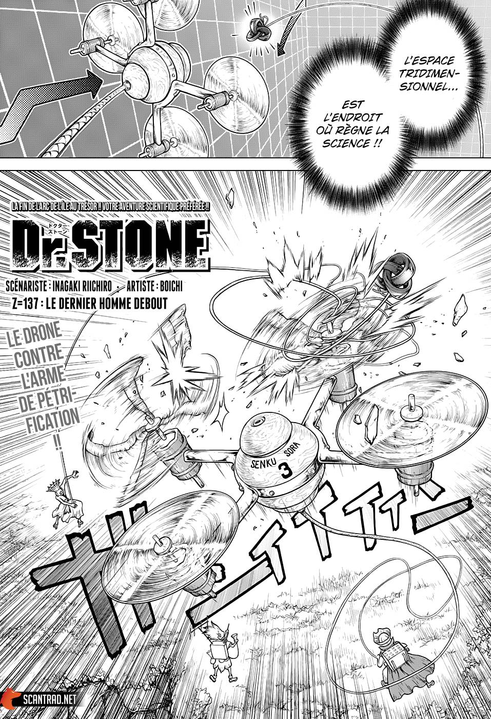 Lecture en ligne Dr Stone 137 page 1