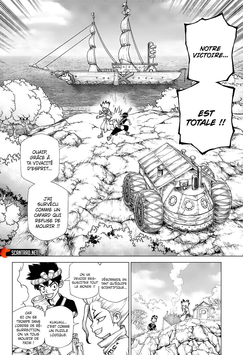 Lecture en ligne Dr Stone 138 page 3