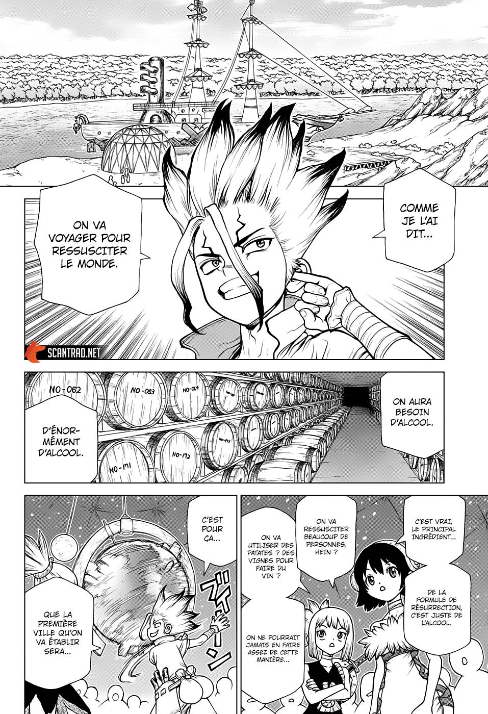 Lecture en ligne Dr Stone 142 page 16